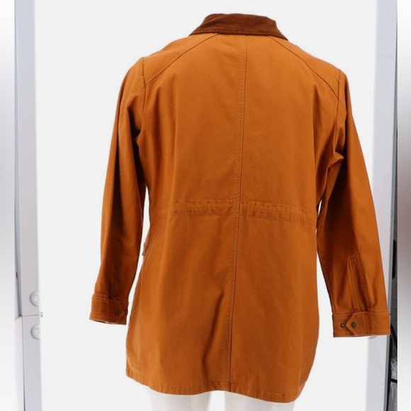 Joan Rivers Classics Collection Field Corduroy Trim Jacket Ginger 3x *NWOT* - Picture 5 of 7